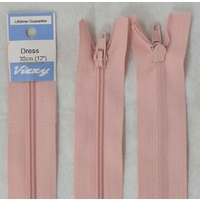 Vizzy Dress Zip, 30cm Colour 90 DUSTY PINK
