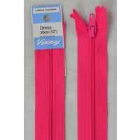 Vizzy Dress Zip, 30cm Colour 94 HOT PINK