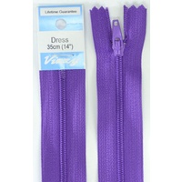 Vizzy Dress Zip, 35cm Colour 109 PURPLE