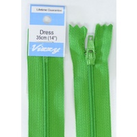 Vizzy Dress Zip, 35cm Colour 111 GRASS GREEN