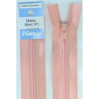Vizzy Dress Zip, 35cm Colour 22 APRICOT