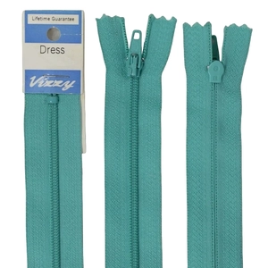 Vizzy Dress Zip, 35cm Colour 42 TURQUOISE