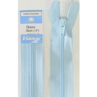 Vizzy Dress Zip, 35cm Colour 50 SKY BLUE