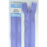 Vizzy Dress Zip, 40cm Colour 40 IRIS