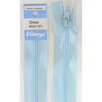 Vizzy Dress Zip, 40cm Colour 50 SKY BLUE