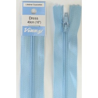 Vizzy Dress Zip, 40cm Colour 52 CORNFLOWER BLUE