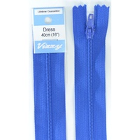 Vizzy Dress Zip, 40cm Colour 55 ROYAL BLUE