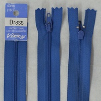 Vizzy Dress Zip, 40cm Colour 87 DENIM