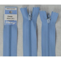 Vizzy Dress Zip, 40cm Colour 88 MID BLUE