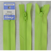 Vizzy Dress Zip, 40cm Colour 98 WILLOW