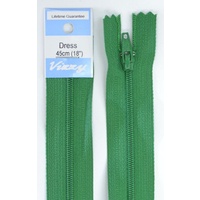 Vizzy Dress Zip, 45cm Colour 110 EMERALD