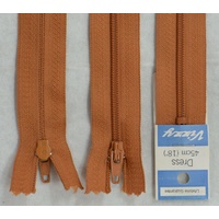 Vizzy Dress Zip, 45cm Colour 16 TERRA COTTA
