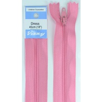 Vizzy Dress Zip, 45cm Colour 27 DUSTY PINK