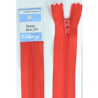 Vizzy Dress Zip, 45cm Colour 31 RED