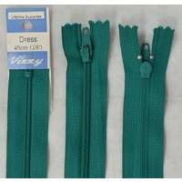 Vizzy Dress Zip, 45cm Colour 43 JADE