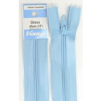 Vizzy Dress Zip, 45cm Colour 52 CORNFLOWER BLUE