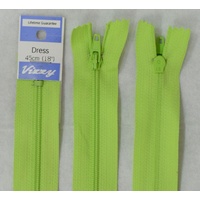 Vizzy Dress Zip, 45cm Colour 98 WILLOW
