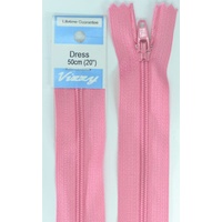 Vizzy Dress Zip, 50cm Colour 27 DUSTY PINK