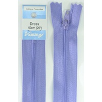 Vizzy Dress Zip, 50cm Colour 40 IRIS