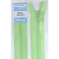Vizzy Dress Zip, 50cm Colour 41 NIL GREEN