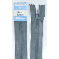 Vizzy Dress Zip, 50cm Colour 62 GREY