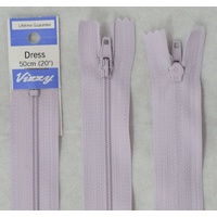 Vizzy Dress Zip, 50cm Colour 89 LILAC