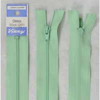 Vizzy Dress Zip, 50cm Colour 97 MINT