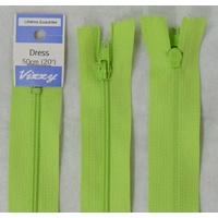 Vizzy Dress Zip, 50cm Colour 98 WILLOW