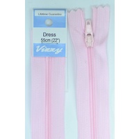 Vizzy Dress Zip, 55cm Colour 26 BABY PINK