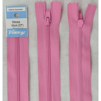 Vizzy Dress Zip, 55cm Colour 28 LOLLY PINK