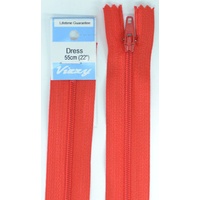 Vizzy Dress Zip, 55cm Colour 31 RED