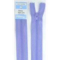 Vizzy Dress Zip, 55cm Colour 40 IRIS