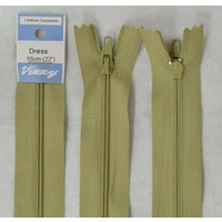 Vizzy Dress Zip, 55cm Colour 47 LIGHT SAGE
