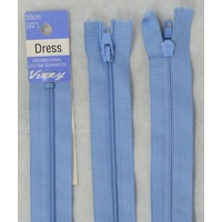 Vizzy Dress Zip, 55cm Colour 88 MID BLUE