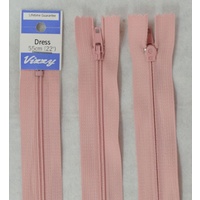 Vizzy Dress Zip, 55cm Colour 90 DUSTY PINK