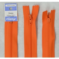 Vizzy Dress Zip, 55cm Colour 99 NECTAR