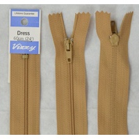 Vizzy Dress Zip, 60cm Colour 08 FAWN