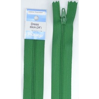 Vizzy Dress Zip, 60cm Colour 110 EMERALD