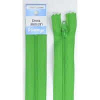 Vizzy Dress Zip, 60cm Colour 111 GRASS GREEN