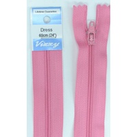 Vizzy Dress Zip, 60cm Colour 27 DUSTY PINK
