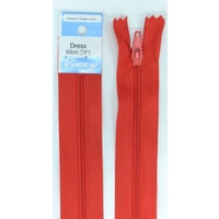 Vizzy Dress Zip, 60cm Colour 31 RED