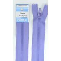Vizzy Dress Zip, 60cm Colour 40 IRIS
