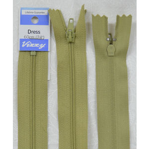Vizzy Dress Zip, 60cm Colour 47 LIGHT SAGE