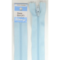 Vizzy Dress Zip, 60cm Colour 50 SKY BLUE
