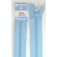 Vizzy Dress Zip, 60cm Colour 52 CORNFLOWER BLUE