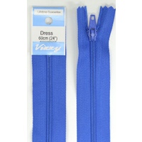 Vizzy Dress Zip, 60cm Colour 55 ROYAL BLUE