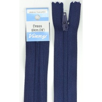 Vizzy Dress Zip, 60cm Colour 58 NAVY