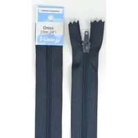 Vizzy Dress Zip, 60cm Colour 59 FRENCH NAVY