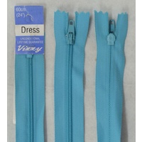 Vizzy Dress Zip, 60cm Colour 86 AQUA