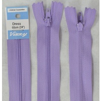Vizzy Dress Zip, 60cm Colour 96 LAVANDER